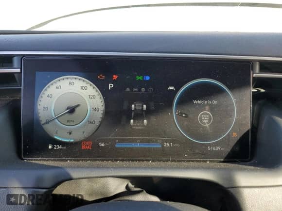 2023 Hyundai Santa Cruz SEL с VIN 5NTJCDAE9PH043358, выставлен на аукционе Copart как лот 76407114 с пробегом 51 639 миль миль и Списание • Salvage title. История ставок и продаж доступна на DreamBid. Изображение 9.