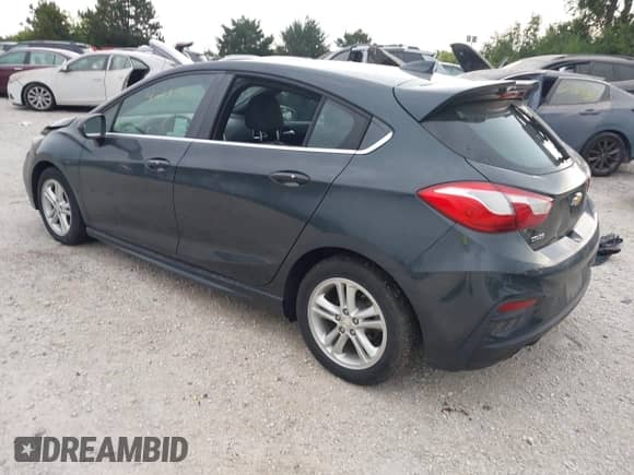 2018 Chevrolet Cruze LT с VIN 3G1BE6SM1JS596428, выставлен на аукционе IAAI как лот 42985370 с пробегом 70 184 миль миль и . История ставок и продаж доступна на DreamBid. Изображение 3.