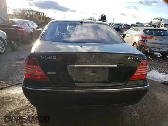 ✅ 2005 Mercedes-Benz S 500 • VIN: WDBNG84JX5A449138 • Lot: 83315114. Listed on Copart with Not provided. Free auction sales archive from the USA and detailed vehicle history report at DreamBid. Image 6.