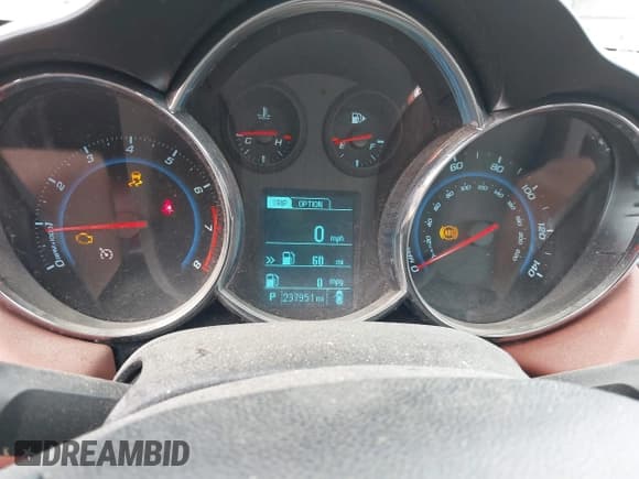 ✅ 2014 Chevrolet Cruze 2LT • VIN: 1G1PE5SB1E7269823 • Lot: 43175938. Listed on IAAI with 237,951 mi. Free auction sales archive from the USA and detailed vehicle history report at DreamBid. Image 7.