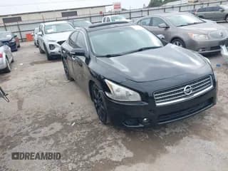 ✅ 2014 Nissan Maxima S • VIN: 1N4AA5AP5EC462866 • Lot: 43847833. Listed on IAAI with 131,162 mi. Free auction sales archive from the USA and detailed vehicle history report at DreamBid. Image 1.