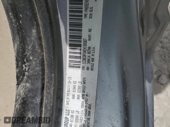 ✅ 2014 Chrysler 200 Limited • VIN: 1C3BCBFG4EN150367 • Лот: 60544925. Опубликован ранее на Copart с пробегом 86 392 миль. Бесплатный доступ к архиву аукционных продаж из США и подробный отчёт об истории автомобиля на DreamBid. Изображение 13.