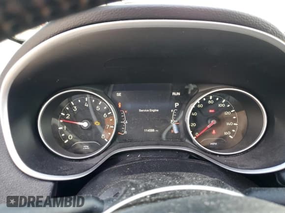 ✅ 2018 Jeep Compass Latitude • VIN: 3C4NJDBB6JT143080 • Lot: 81753445. Listed on Copart with 114,588 mi. Free auction sales archive from the USA and detailed vehicle history report at DreamBid. Image 9.