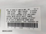 ✅ 2012 Acura TL Advance • VIN: 19UUA9F7XCA009523 • Lot: 42697727. Listed on IAAI with 203,273 mi. Free auction sales archive from the USA and detailed vehicle history report at DreamBid. Image 9.