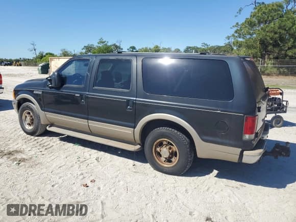 ✅ 2000 Ford Excursion Limited • VIN: 1FMNU42S1YEC77671 • Lot: 49357595. Wystawiony na Copart z przebiegiem 237 042 mil. Bezpłatny archiwum sprzedaży aukcyjnych z USA i szczegółowy raport historii pojazdu na DreamBid. Zdjęcie 2.