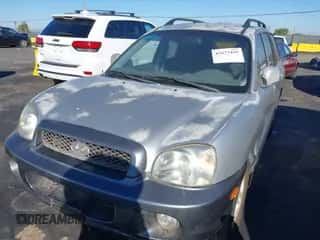 2001 Hyundai Santa Fe GLS with VIN KM8SC83D11U088270, listed as a IAAI auction lot 43577455 with 159,049 mi miles and . Bid and sale history available at DreamBid. Image 6.