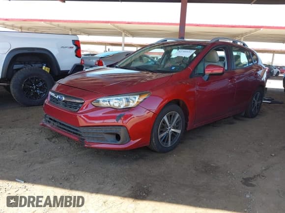 ✅ 2022 Subaru Impreza Premium • VIN: 4S3GTAD61N3713764 • Лот: 42701641. Опубликован ранее на IAAI с пробегом 54 533 миль. Бесплатный доступ к архиву аукционных продаж из США и подробный отчёт об истории автомобиля на DreamBid. Изображение 2.