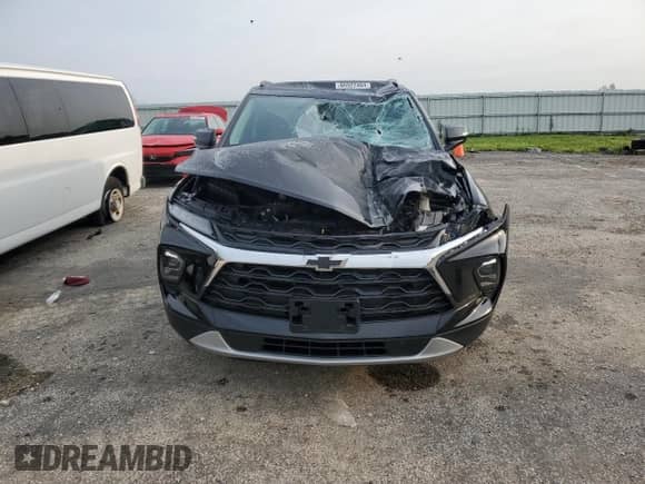 2024 Chevrolet Blazer LT with VIN 3GNKBJRS7RS159107, listed as a Copart auction lot 65522404 with 15,219 mi miles and Salvage title. Bid and sale history available at DreamBid. Image 5.