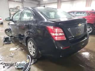 2017 Chevrolet Sonic LS с VIN 1G1JB5SH9H4142455, выставлен на аукционе Copart как лот 81320323 с пробегом 125 475 миль миль и Списание • Salvage title. История ставок и продаж доступна на DreamBid. Изображение 2.