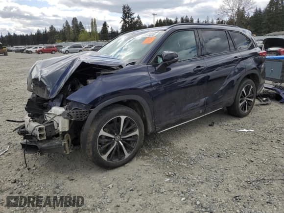 ✅ 2021 Toyota Highlander XSE • VIN: 5TDLZRBH4MS113995 • Lot: 53573835. Listed on Copart with Not provided. Free auction sales archive from the USA and detailed vehicle history report at DreamBid. Image 1.