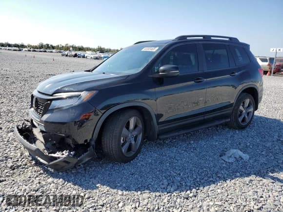 ✅ 2021 Honda Passport Touring • VIN: 5FNYF7H93MB015791 • Lot: 93383465. Listed on Copart with Not provided. Free auction sales archive from the USA and detailed vehicle history report at DreamBid. Image 1.
