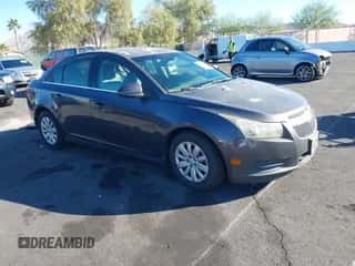 2011 Chevrolet Cruze 1LT with VIN 1G1PF5S93B7218491, listed as a IAAI auction lot 43578453 with 119,733 mi miles and . Bid and sale history available at DreamBid. Image 1.