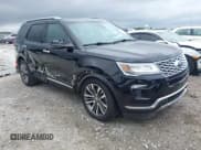 ✅ 2018 Ford Explorer Platinum • VIN: 1FM5K8HT6JGC53261 • Lot: 42423105. Wystawiony na IAAI z przebiegiem 76 694 mil. Bezpłatny archiwum sprzedaży aukcyjnych z USA i szczegółowy raport historii pojazdu na DreamBid. Zdjęcie 1.