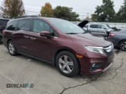 ✅ 2018 Honda Odyssey EX-L • VIN: 5FNRL6H76JB072410 • Lot: 93394495. Listed on Copart with 157,605 mi. Free auction sales archive from the USA and detailed vehicle history report at DreamBid. Image 4.