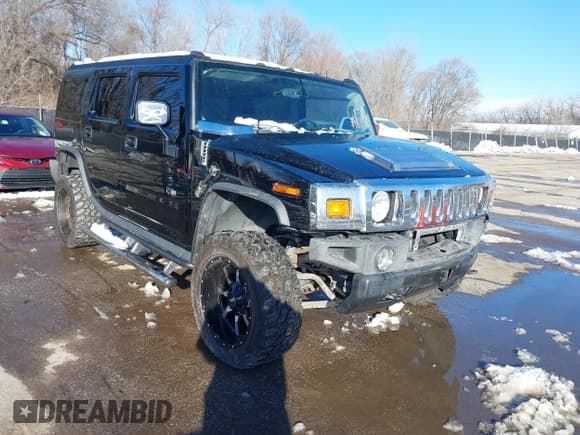 ✅ 2003 Hummer H2 • VIN: 5GRGN23U63H148586 • Lot: 38476360. Wystawiony na IAAI z przebiegiem 152 783 mil. Bezpłatny archiwum sprzedaży aukcyjnych z USA i szczegółowy raport historii pojazdu na DreamBid. Zdjęcie 1.