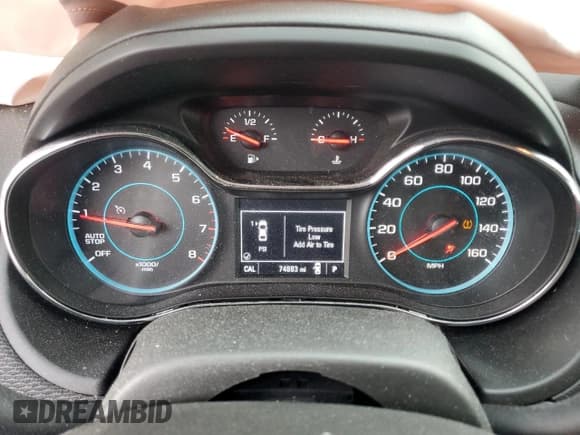 ✅ 2017 Chevrolet Cruze LT • VIN: 3G1BE6SM4HS552031 • Lot: 81157535. Listed on Copart with 74,883 mi. Free auction sales archive from the USA and detailed vehicle history report at DreamBid. Image 9.