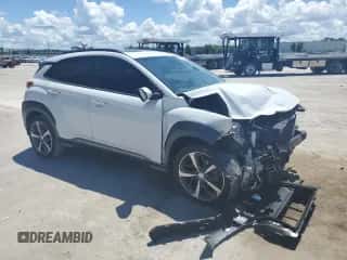 2018 Hyundai Kona Ultimate z VIN KM8K53A5XJU137295, wystawiony jako Copart lot #60981383 z przebiegiem 71 484 mil mil oraz . Historia ofert i sprzedaży dostępna na DreamBid. Obrazek 4.