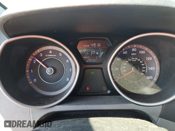 ✅ 2014 Hyundai Elantra SE • VIN: KMHDH4AE9EU175595 • Lot: 65555045. Listed on Copart with 128,580 mi. Free auction sales archive from the USA and detailed vehicle history report at DreamBid. Image 9.