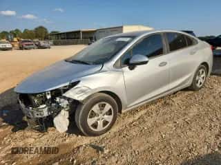 2018 Chevrolet Cruze LS with VIN 1G1BC5SM5J7220717, listed as a Copart auction lot 81422355 with 166,194 mi miles and Salvage title. Bid and sale history available at DreamBid. Image 1.