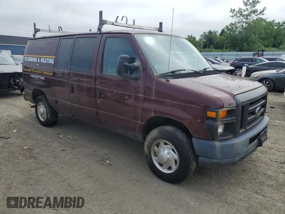 ✅ 2011 Ford Econoline Cargo Commercial • VIN: 1FTNE2EW7BDB08062 • Lot: 60983355. Listed on Copart with 148,435 mi. Free auction sales archive from the USA and detailed vehicle history report at DreamBid. Image 4.