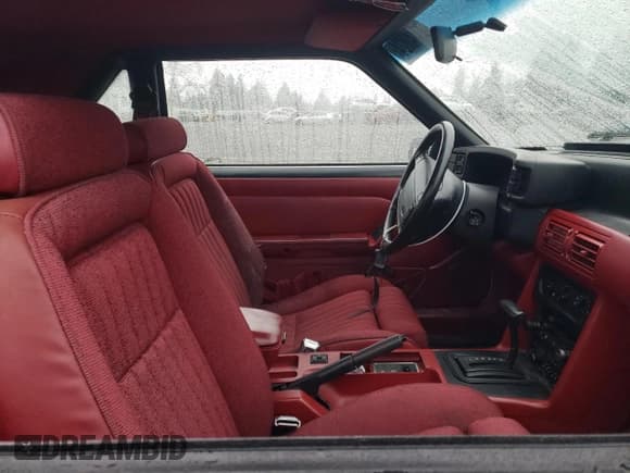 ✅ 1991 Ford Mustang LX Sport • VIN: 1FACP41E0MF126104 • Lot: 83743824. Listed on Copart with 27,437 mi. Free auction sales archive from the USA and detailed vehicle history report at DreamBid. Image 10.