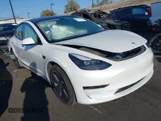 ✅ 2023 Tesla Model 3 • VIN: 5YJ3E1EA7PF714550 • Lot: 43344903. Listed on IAAI with 22,881 mi. Free auction sales archive from the USA and detailed vehicle history report at DreamBid. Image 1.