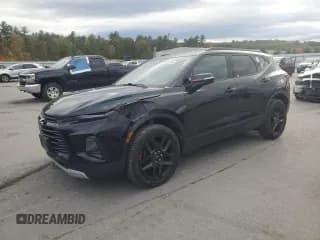 ✅ 2021 Chevrolet Blazer LT • VIN: 3GNKBHR44MS575215 • Lot: 86812795. Listed on Copart with 99,676 mi. Free auction sales archive from the USA and detailed vehicle history report at DreamBid. Image 1.