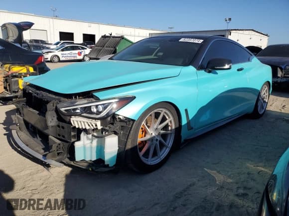 ✅ 2018 Infiniti Q60 Sport • VIN: JN1EV7EK6JM341104 • Лот: 82397074. Опубликован ранее на Copart с пробегом 53 666 миль. Бесплатный доступ к архиву аукционных продаж из США и подробный отчёт об истории автомобиля на DreamBid. Изображение 1.