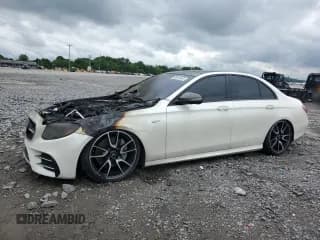 ✅ 2018 Mercedes-Benz E 43 AMG • VIN: WDDZF6EB9JA490314 • Лот: 55818435. Опубликован ранее на Copart с пробегом Не указан. Бесплатный доступ к архиву аукционных продаж из США и подробный отчёт об истории автомобиля на DreamBid. Изображение 1.