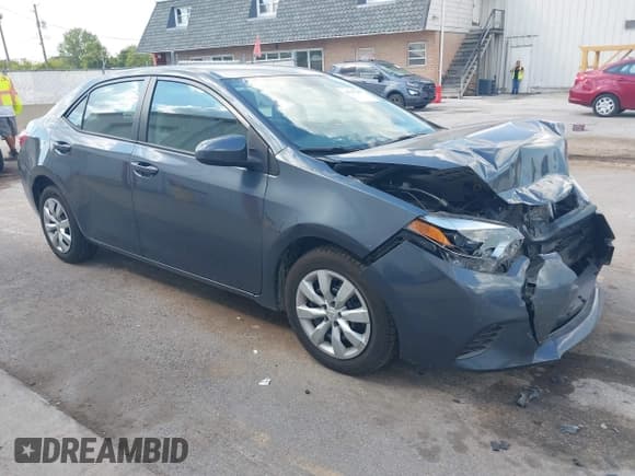 ✅ 2016 Toyota Corolla L • VIN: 2T1BURHE4GC683886 • Lot: 43127207. Listed on IAAI with 58,699 mi. Free auction sales archive from the USA and detailed vehicle history report at DreamBid. Image 1.