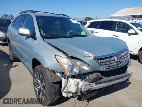 ✅ 2008 Lexus RX 400h • VIN: JTJGW31U382006114 • Lot: 43150976. Wystawiony na IAAI z przebiegiem 141 771 mil. Bezpłatny archiwum sprzedaży aukcyjnych z USA i szczegółowy raport historii pojazdu na DreamBid. Zdjęcie 1.