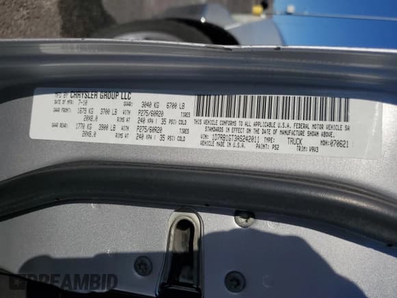 ✅ 2010 Dodge 1500 SLT • VIN: 1D7RB1GT3AS242011 • Лот: 82684075. Опубликован ранее на Copart с пробегом 197 724 миль. Бесплатный доступ к архиву аукционных продаж из США и подробный отчёт об истории автомобиля на DreamBid. Изображение 12.