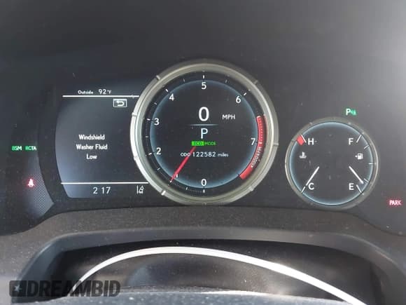 ✅ 2017 Lexus RX 350 • VIN: 2T2BZMCA6HC127164 • Lot: 42847413. Listed on IAAI with 122,582 mi. Free auction sales archive from the USA and detailed vehicle history report at DreamBid. Image 7.