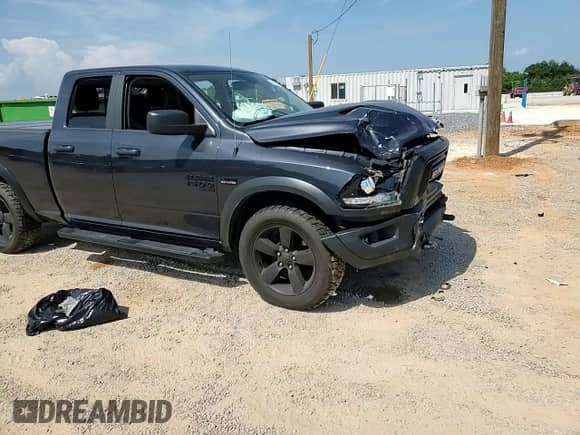 2019 Ram 1500 Warlock with VIN 1C6RR6GT2KS675881, listed as a Copart auction lot 65443724 with 115,546 mi miles and Salvage title. Bid and sale history available at DreamBid. Image 10.