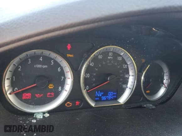 ✅ 2009 Hyundai Sonata GLS • VIN: 5NPET46C79H507676 • Лот: 67781624. Опубликован ранее на Copart с пробегом 96 794 миль. Бесплатный доступ к архиву аукционных продаж из США и подробный отчёт об истории автомобиля на DreamBid. Изображение 9.