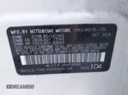 ✅ 2019 Mitsubishi Mirage ES • VIN: ML32F3FJXKHF04364 • Lot: 43204173. Wystawiony na IAAI z przebiegiem 47 006 mil. Bezpłatny archiwum sprzedaży aukcyjnych z USA i szczegółowy raport historii pojazdu na DreamBid. Zdjęcie 9.