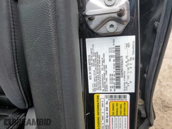 ✅ 2015 Ford Fusion SE • VIN: 3FA6P0H7XFR263179 • Lot: 58833405. Listed on Copart with 194,909 mi. Free auction sales archive from the USA and detailed vehicle history report at DreamBid. Image 12.