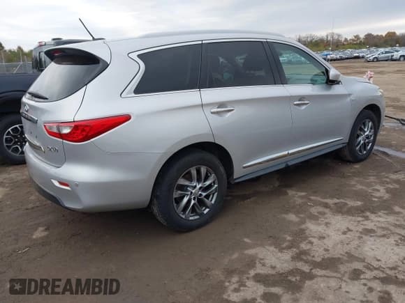✅ 2015 Infiniti QX60 • VIN: 5N1AL0MM1FC556779 • Lot: 43659525. Listed on IAAI with 171,172 mi. Free auction sales archive from the USA and detailed vehicle history report at DreamBid. Image 4.