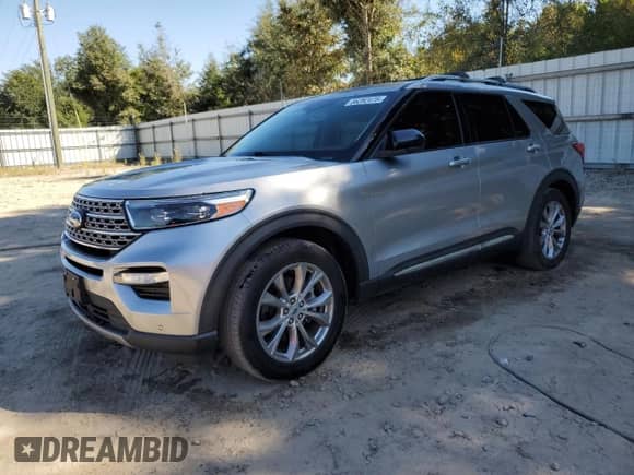 2022 Ford Explorer Limited z VIN 1FMSK7FH6NGA79189, wystawiony jako Copart lot #86282475 z przebiegiem 83 238 mil mil oraz Szkoda całkowita • Salvage title. Historia ofert i sprzedaży dostępna na DreamBid. Obrazek 1.