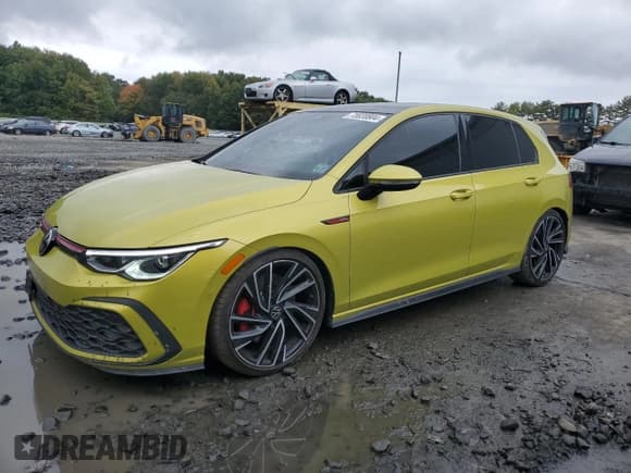 ✅ 2022 Volkswagen Golf GTI Autobahn • VIN: WVW587CD8NW122535 • Лот: 73020804. Опубликован ранее на Copart с пробегом 27 341 миль. Бесплатный доступ к архиву аукционных продаж из США и подробный отчёт об истории автомобиля на DreamBid. Изображение 1.