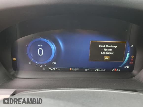 ✅ 2020 Ford Explorer Platinum • VIN: 1FM5K8HC3LGA07125 • Lot: 53903915. Wystawiony na Copart z przebiegiem 67 469 mil. Bezpłatny archiwum sprzedaży aukcyjnych z USA i szczegółowy raport historii pojazdu na DreamBid. Zdjęcie 9.