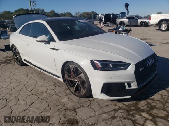 ✅ 2018 Audi RS 5 • VIN: WUAPWAF57JA905243 • Lot: 84246255. Listed on Copart with 82,285 mi. Free auction sales archive from the USA and detailed vehicle history report at DreamBid. Image 4.