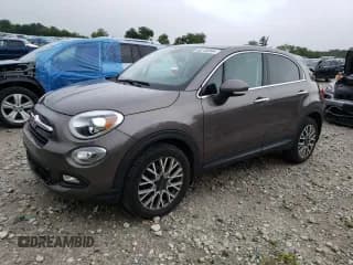 ✅ 2017 FIAT 500X Lounge • VIN: ZFBCFYDB1HP516377 • Lot: 66144364. Listed on Copart with 86,693 mi. Free auction sales archive from the USA and detailed vehicle history report at DreamBid. Image 1.