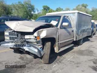 1992 Chevrolet Silverado 3500 с VIN 1GCGC34K4NE205379, выставлен на аукционе IAAI как лот 42309517 с пробегом 245 405 миль миль и . История ставок и продаж доступна на DreamBid. Изображение 2.