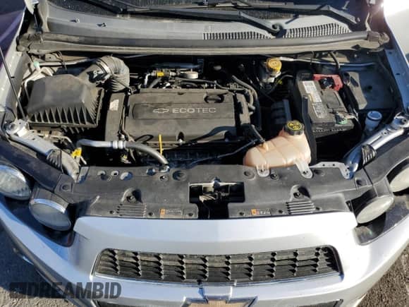 2014 Chevrolet Sonic LT with VIN 1G1JC5SHXE4172203, listed as a Copart auction lot 82361315 with 116,215 mi miles and Salvage title. Bid and sale history available at DreamBid. Image 11.