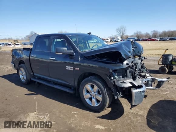 ✅ 2017 Ram 1500 Big Horn • VIN: 3C6RR7LT1HG794002 • Lot: 48378315. Listed on Copart with 74,499 mi. Free auction sales archive from the USA and detailed vehicle history report at DreamBid. Image 4.