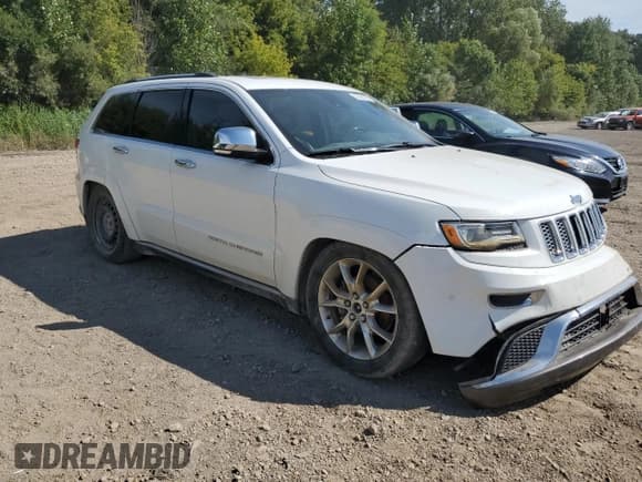 ✅ 2014 Jeep Grand Cherokee Summit • VIN: 1C4RJFJG2EC214092 • Lot: 70781765. Listed on Copart with 235,693 mi. Free auction sales archive from the USA and detailed vehicle history report at DreamBid. Image 4.
