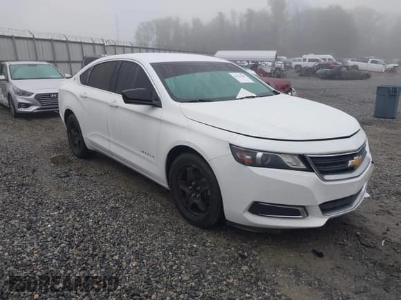 ✅ 2016 Chevrolet Impala LS • VIN: 2G11X5SA7G9159951 • Lot: 41914109. Listed on IAAI with 135,432 mi. Free auction sales archive from the USA and detailed vehicle history report at DreamBid. Image 1.
