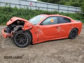 ✅ 2018 Dodge Charger R/T Scat Pack • VIN: 2C3CDXGJ4JH303695 • Lot: 71636295. Listed on Copart with 122,162 mi. Free auction sales archive from the USA and detailed vehicle history report at DreamBid. Image 1.