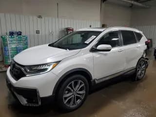 ✅ 2021 Honda CR-V Touring • VIN: 2HKRW2H97MH649971 • Lot: 93375235. Listed on Copart with 100,965 mi. Free auction sales archive from the USA and detailed vehicle history report at DreamBid. Image 1.